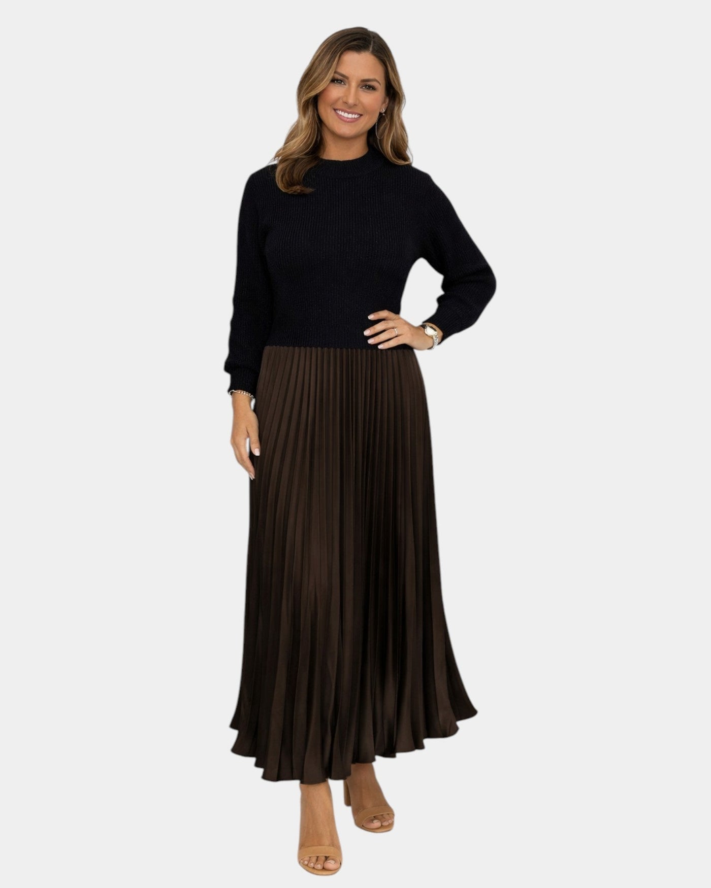 Béatris | Robe effet blouse