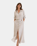 Énora | Robe longue minimaliste