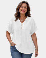 Alwena | Blouse à décolleté en V