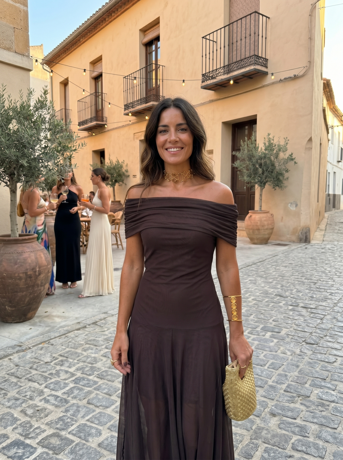 Jeanine | Robe longue élégante et épurée