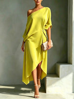 Camila™ – Robe élégante asymétrique