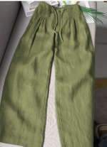 Isabelle | Pantalon fluide jambe large