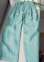 Isabelle | Pantalon fluide jambe large