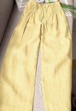 Isabelle | Pantalon fluide jambe large