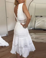Robe Estivale Rosalie Longue & Élégante